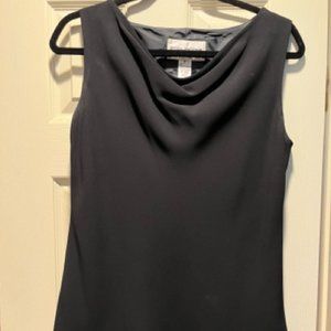 Black formal blouse